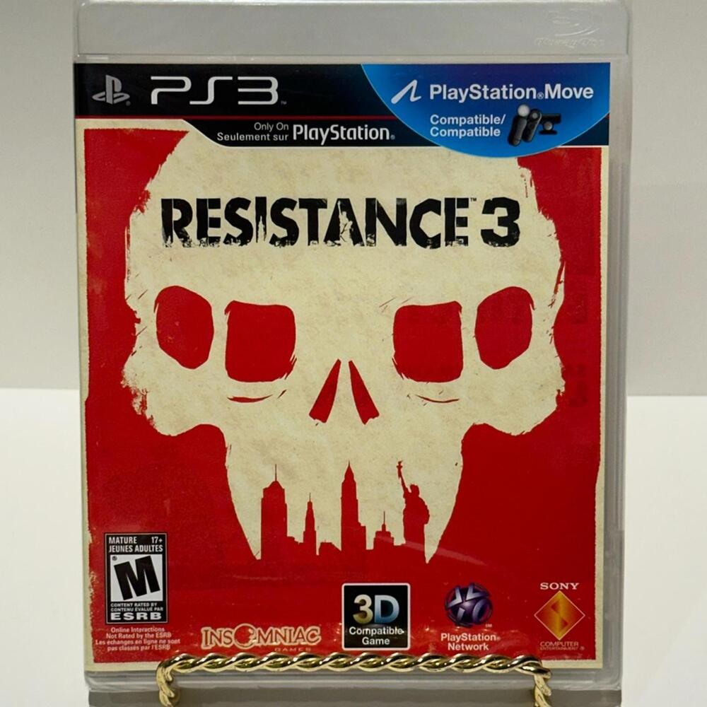 Sony Resistance 3 for PS3 - BRAND NEW SEALED